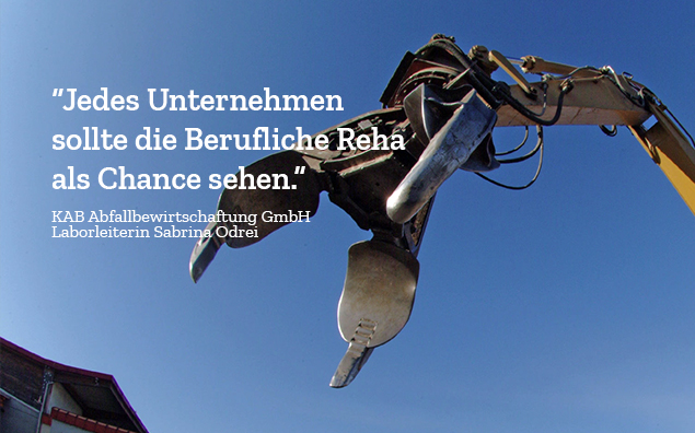 Greifzange und Zitat